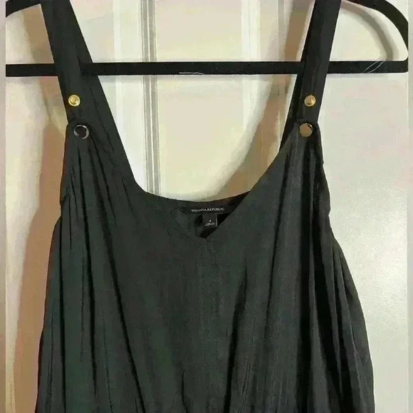 Banana Republic silk Black Jumpsuit - Picture 3 of 4